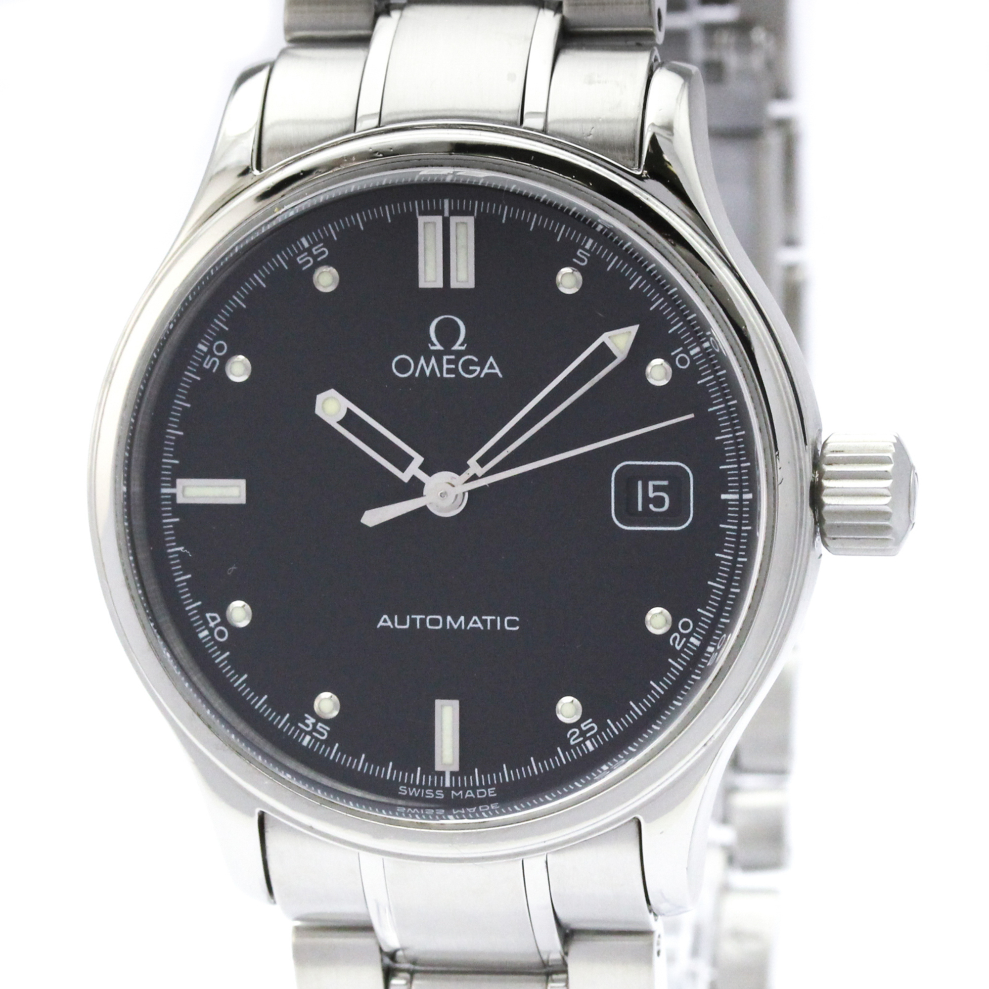 Omega Classic Stainless Steel Automatic Mens Watch 520350 Polished
